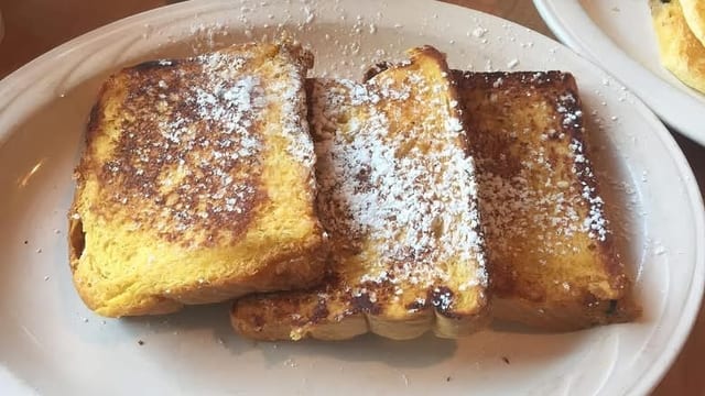 Stuffed French Toast Tower.